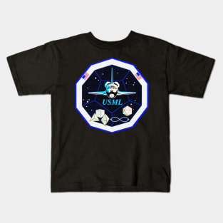 Black Panther Art - NASA Space Badge 48 Kids T-Shirt